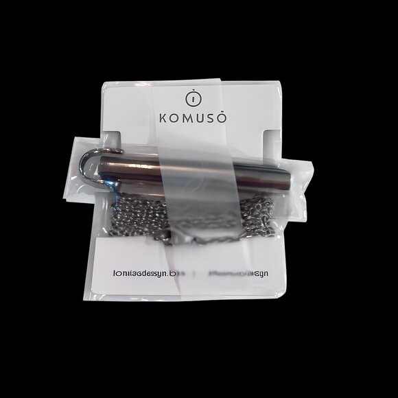 NEW Komuso Classic The Shift Anxiety Necklace Sterling Silver - Picture 3 of 3